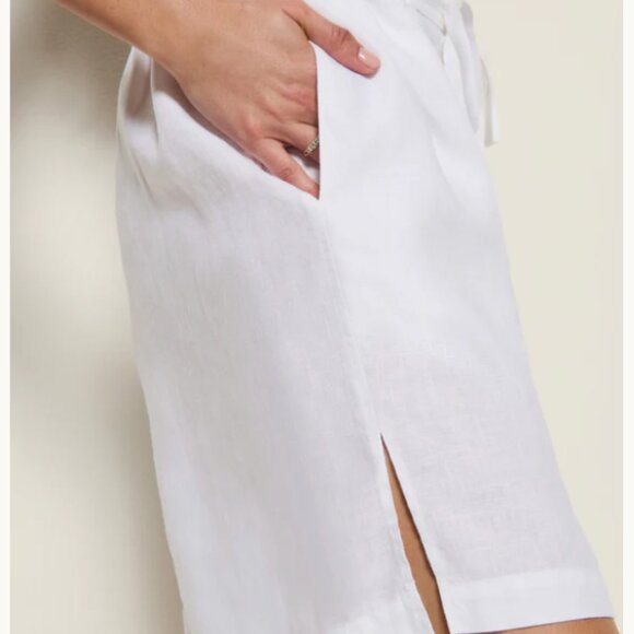 Nation Los Angeles - Charley Linen Bermuda Shorts - Picture 3 of 3